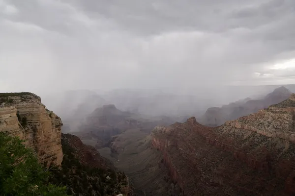 Grand Canyon rain storm