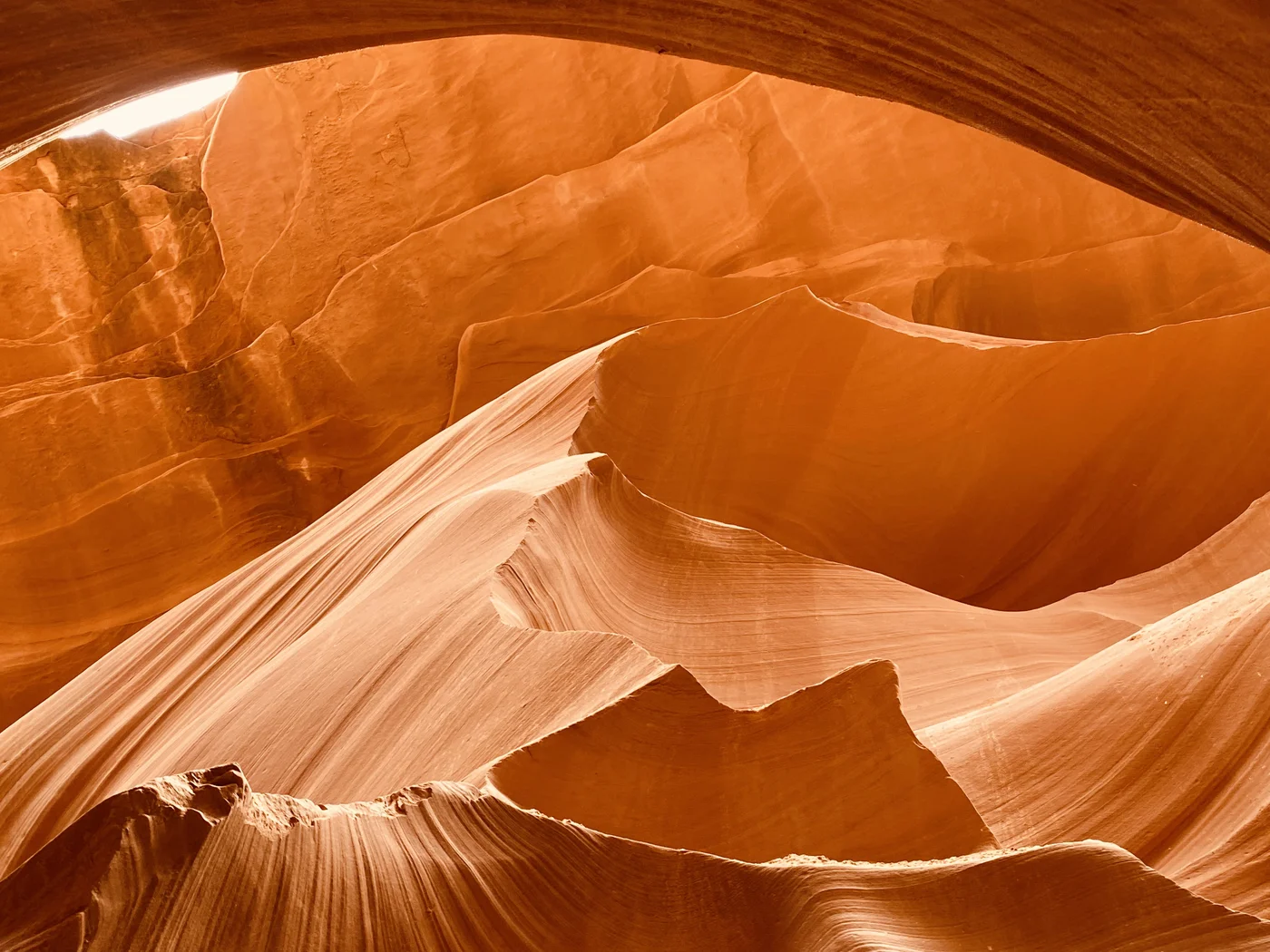 Antelope Canyon slot canyon