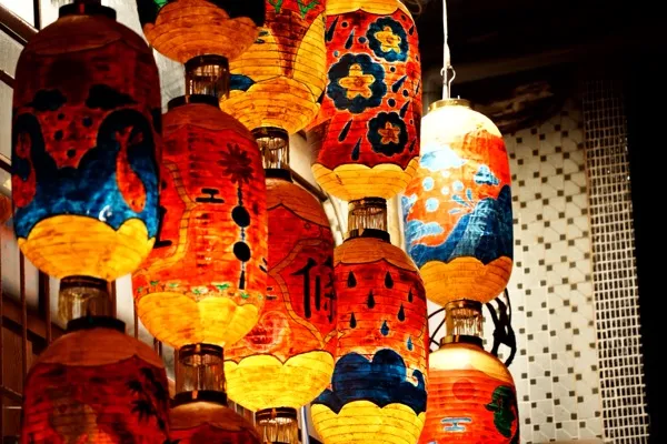 Tainan colorful lanterns