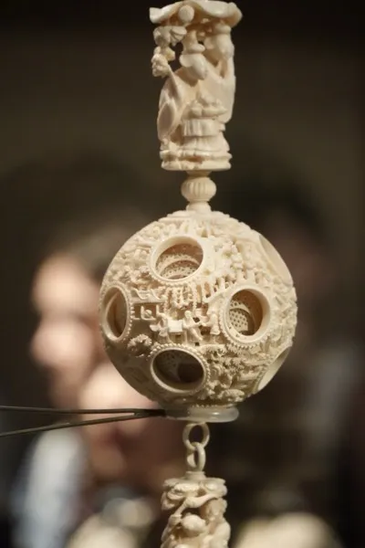 Palace Museum ivory puzzle ball